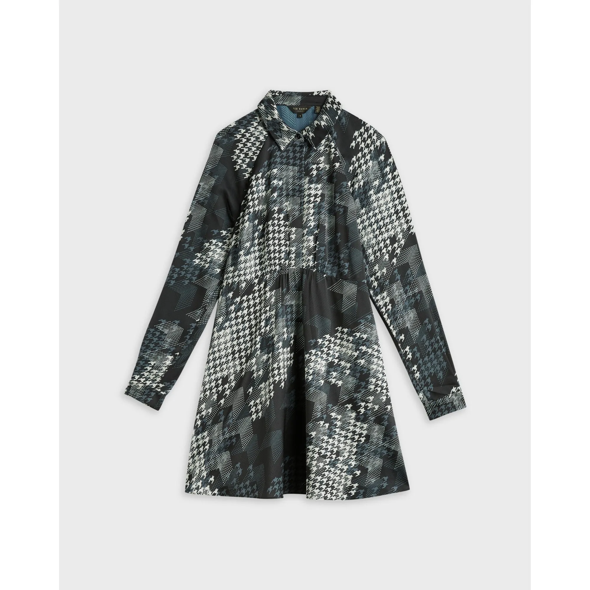 Women Medinaa-Atlas Shirt Dress - Black