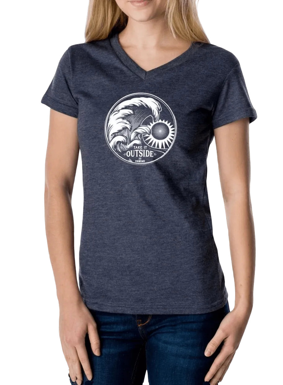 Women's Take It Outside V-Neck T-Shirt